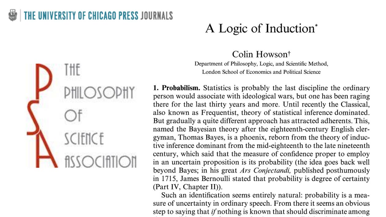 A Logic of Induction