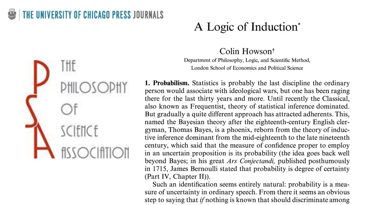 A Logic of Induction