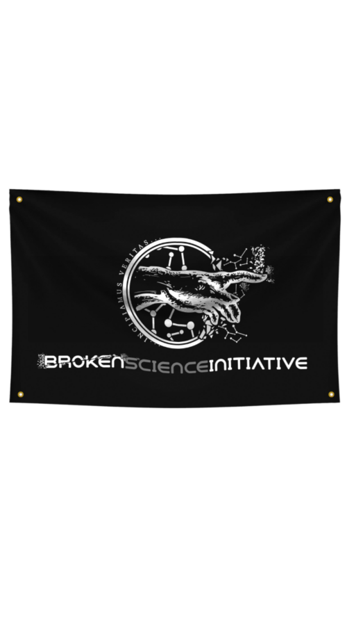 hand of science broken science flag