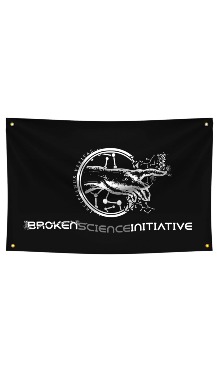 hand of science broken science flag