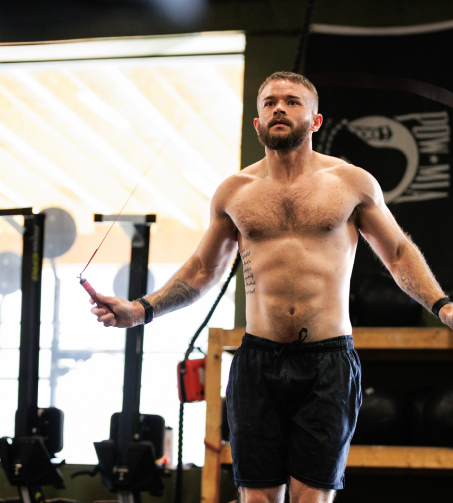 Mfxer using Jump Rope in MetFix gym