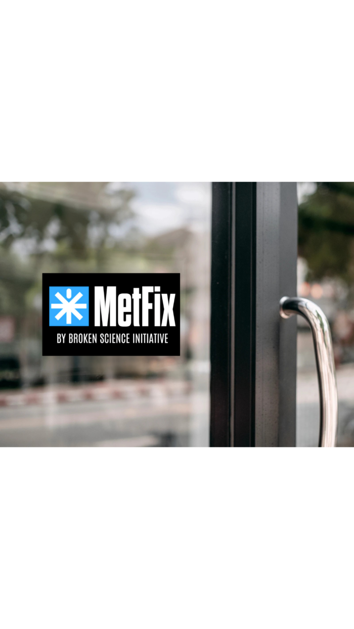 MetFix window decal 2