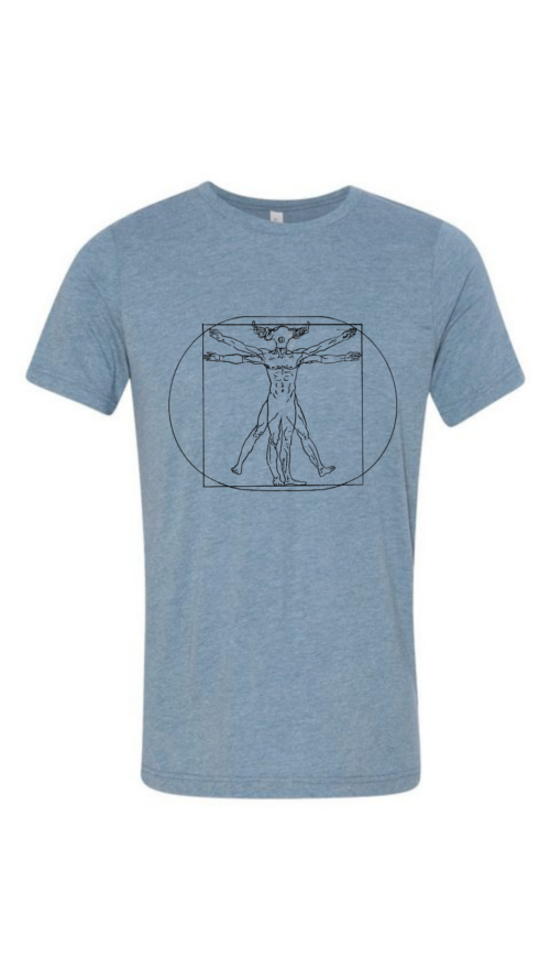 Vitruvian pukie tee