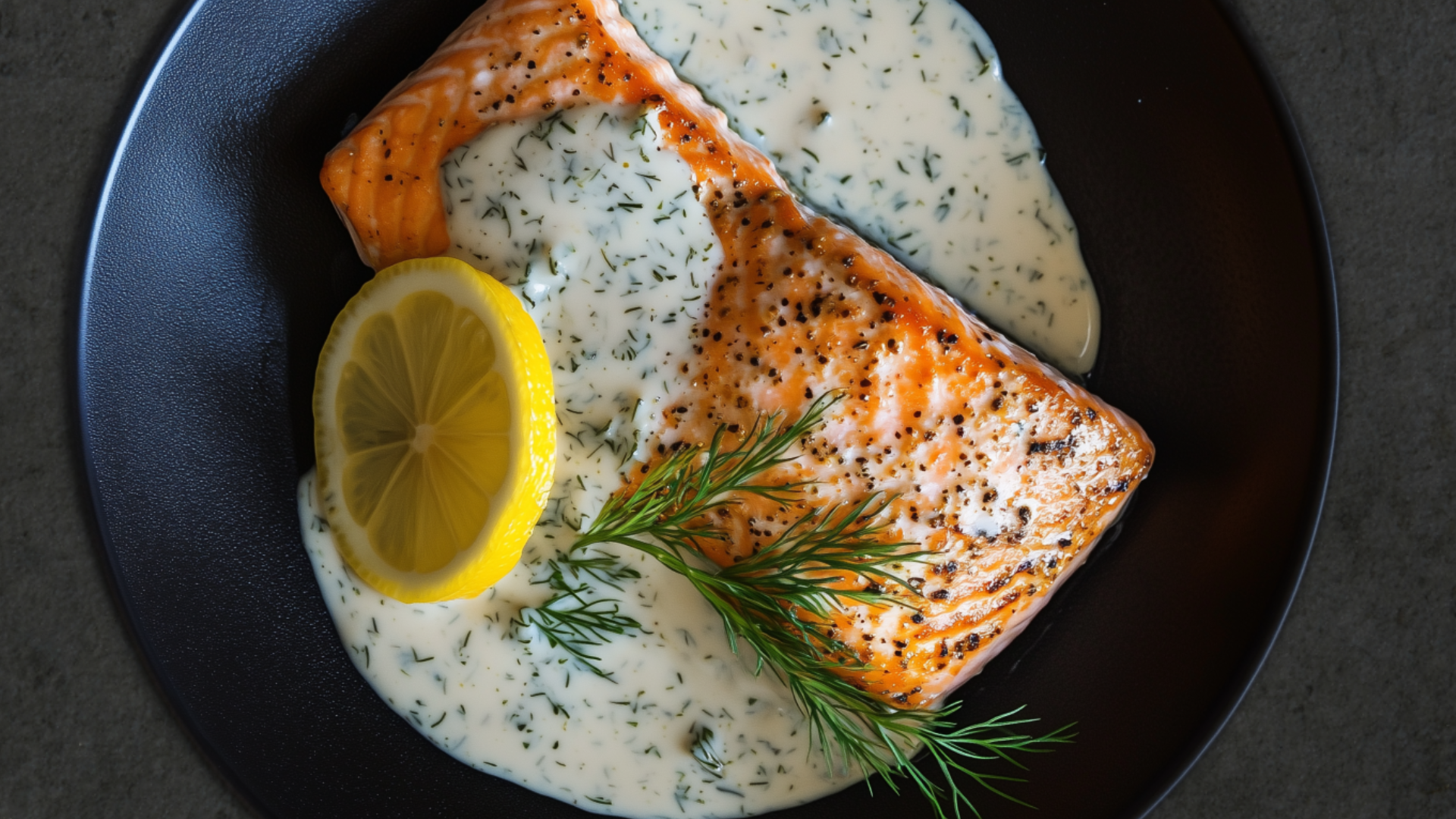 Photo of Salmon with Lemon-Dill Sauce