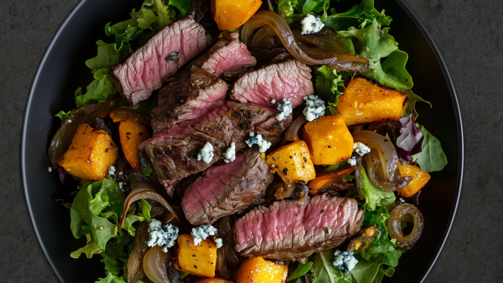 Photo of Steak and Arugula Squash Salad