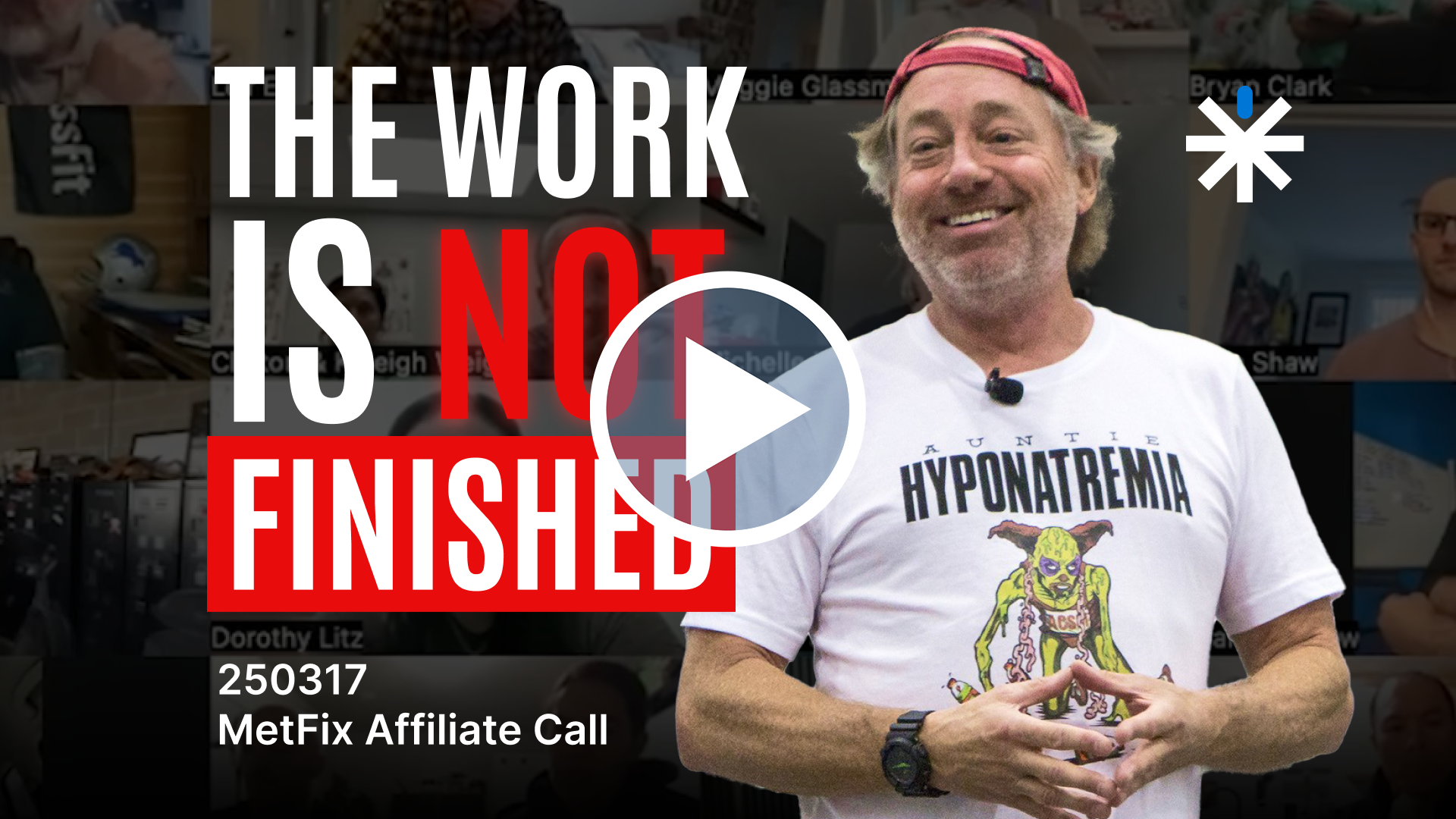 The Work Is Not Finished