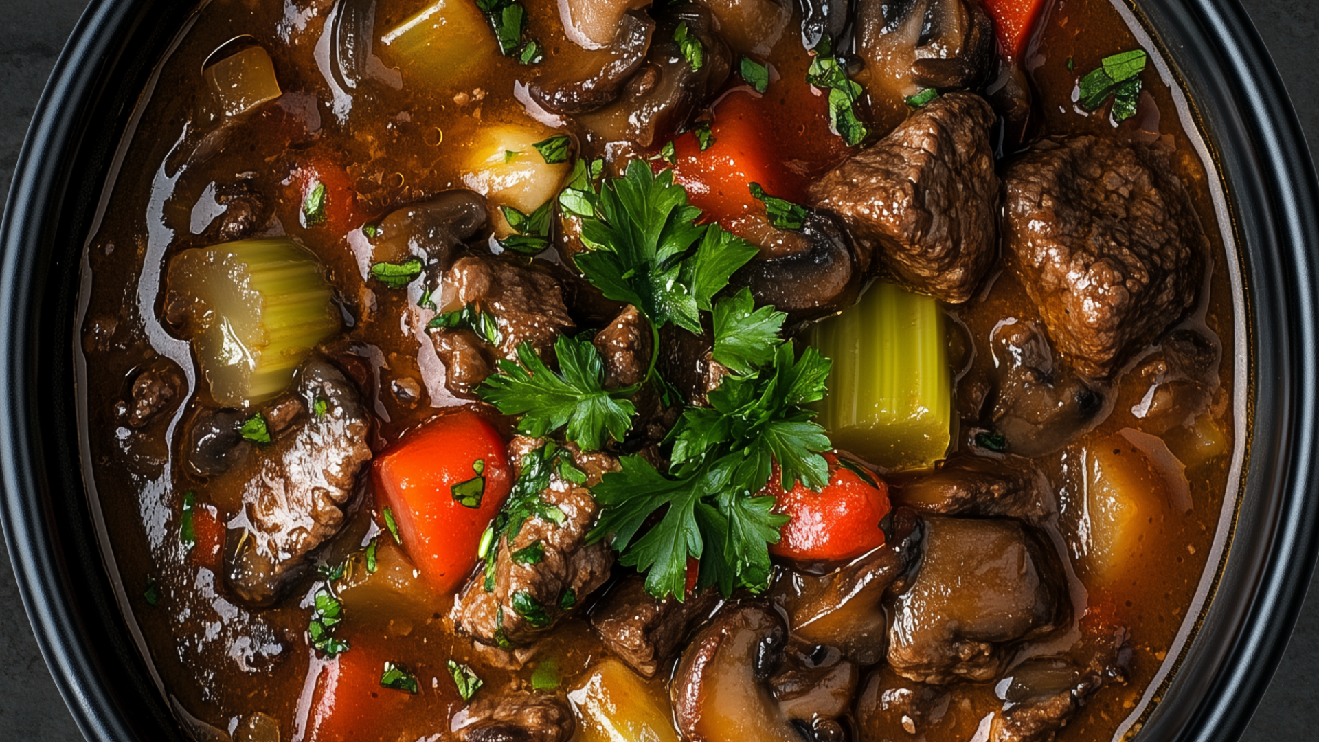 Photo of Smoky Beef & Mushroom Stew