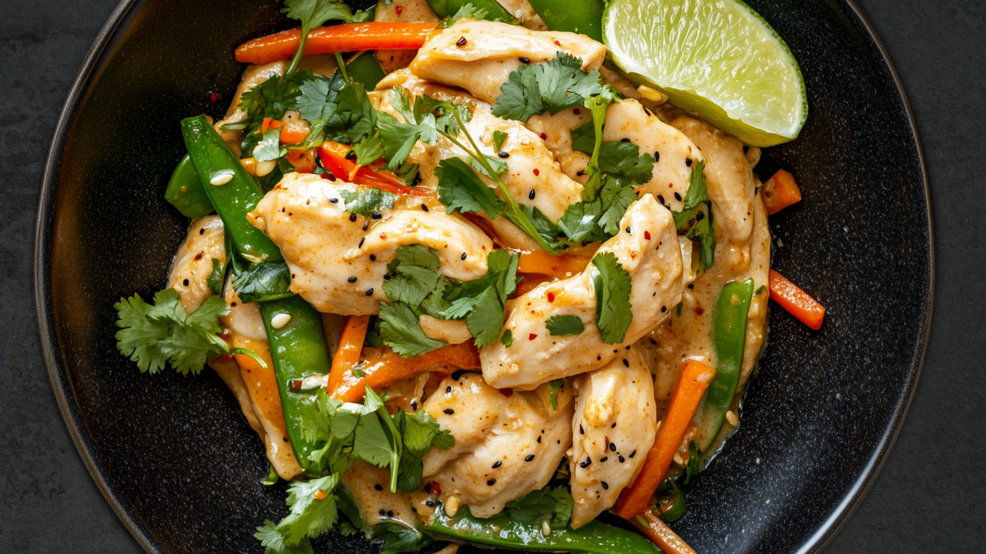 Photo of Coconut Lemongrass Chicken Stir-Fry