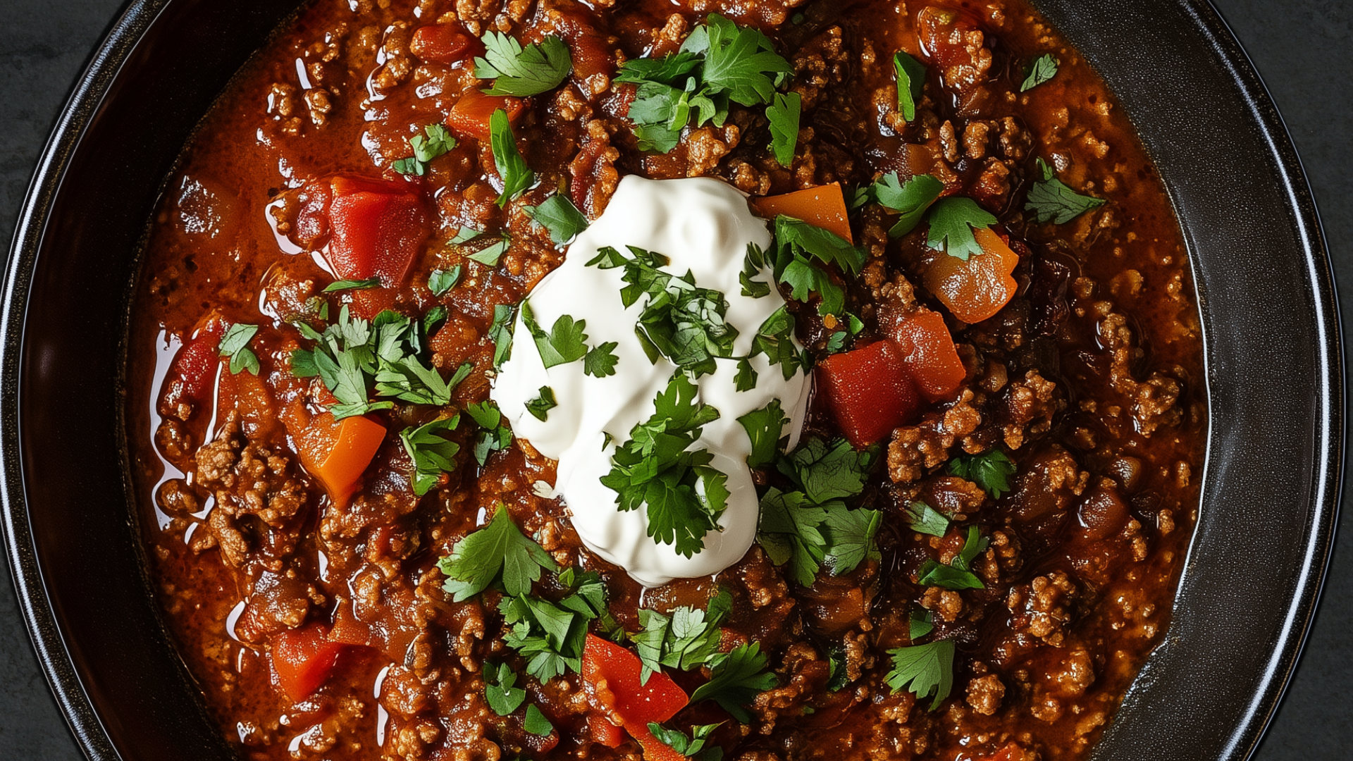 Photo of Chipotle Beef & Chorizo Chili
