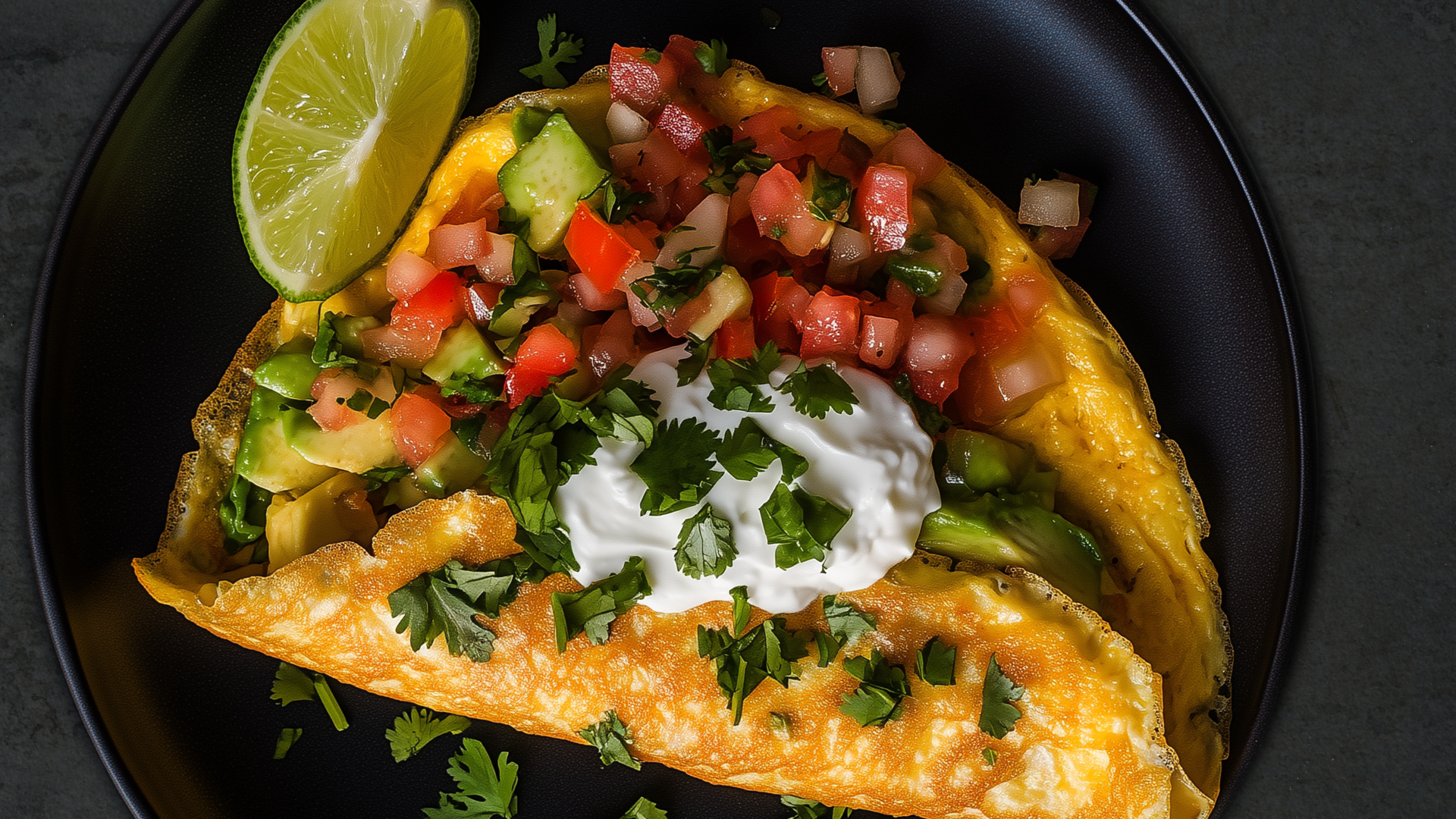 Photo of Avocado & Pico de Gallo Omelet