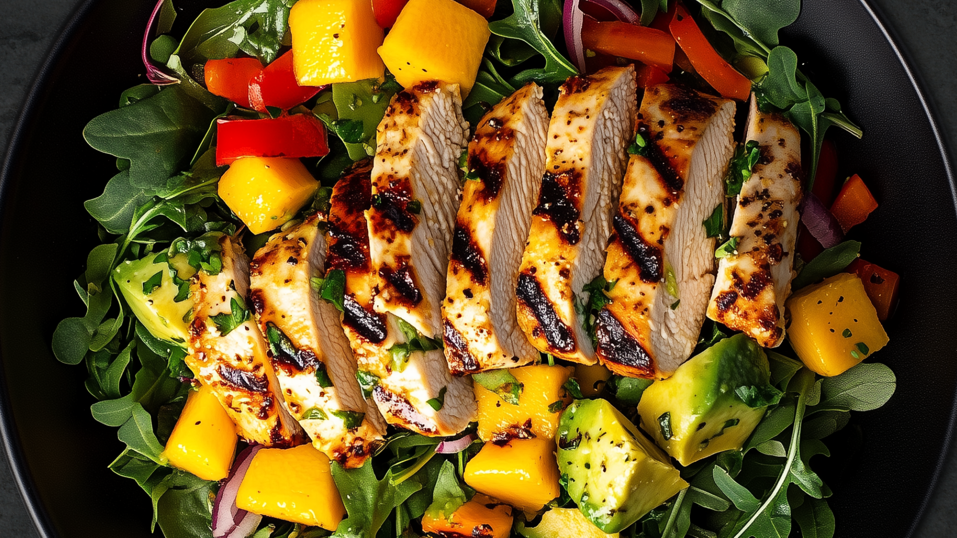 Photo of Grilled Chicken & Mango Avocado Salad