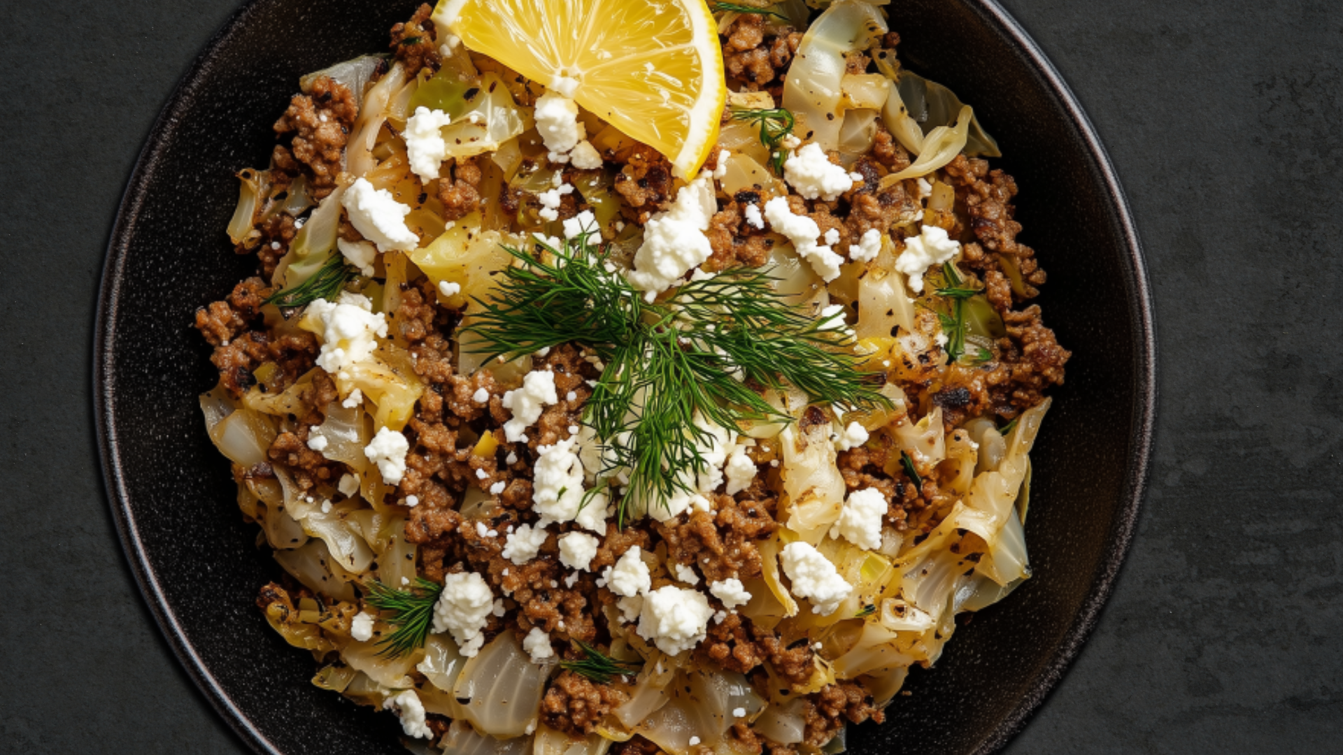 Photo of Spiced Lamb & Cabbage Skillet