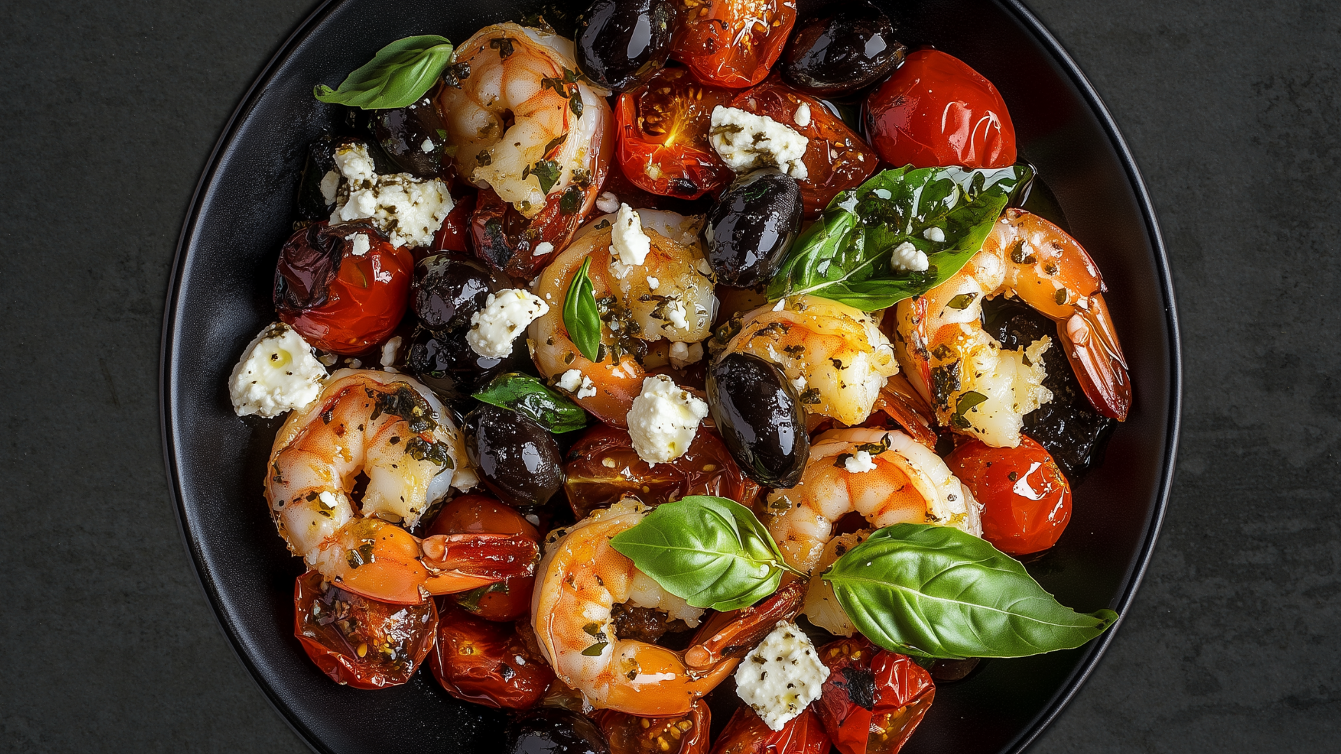 Photo of Roasted Tomatoes & Shrimp with Feta