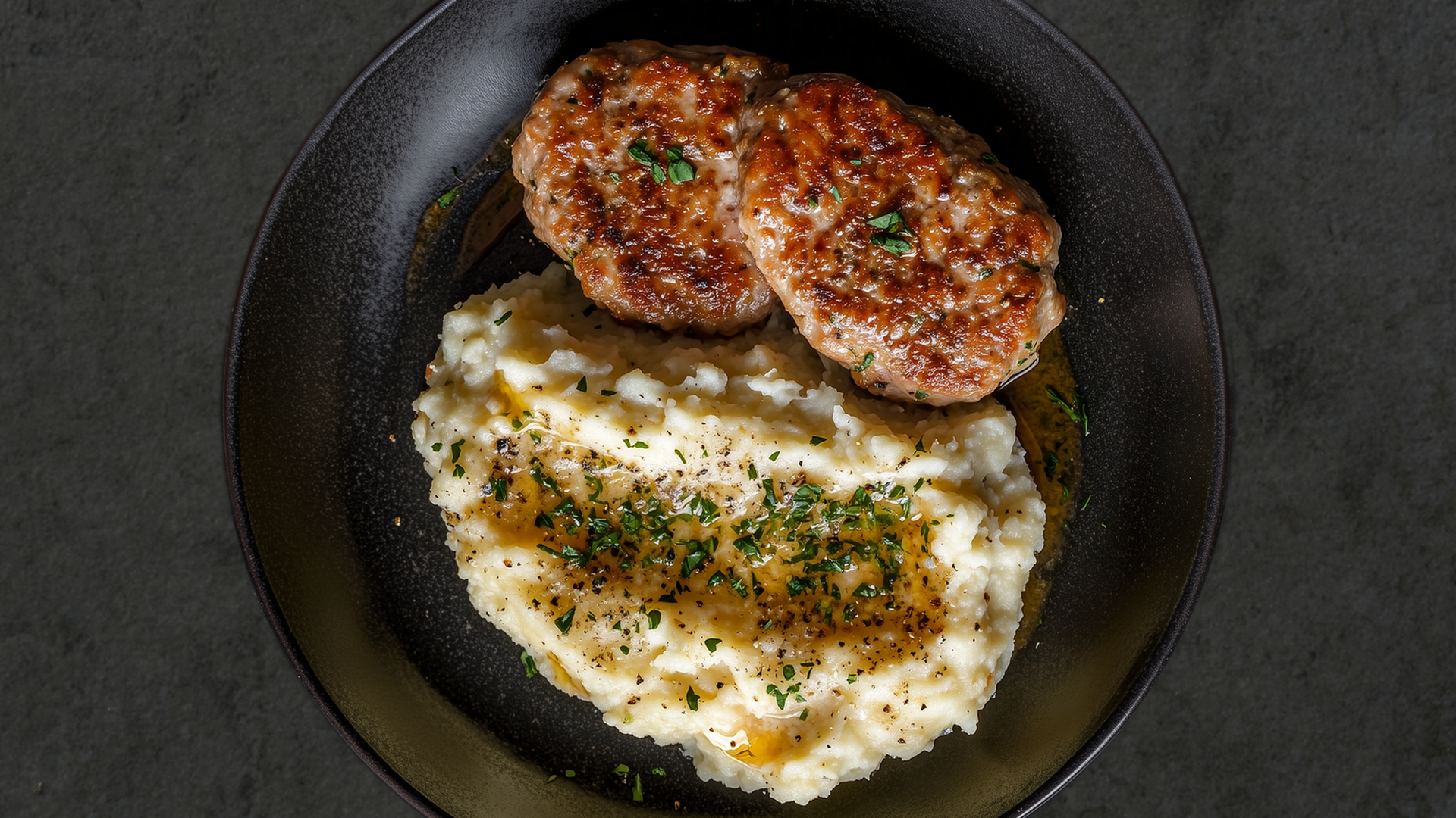 Photo of Pork Meatloaf with Mashed Cauliflower 