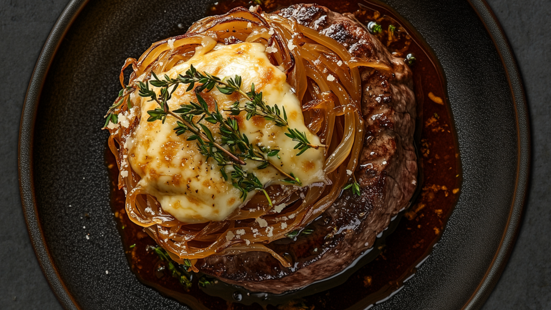 Photo of French Onion Steak 
