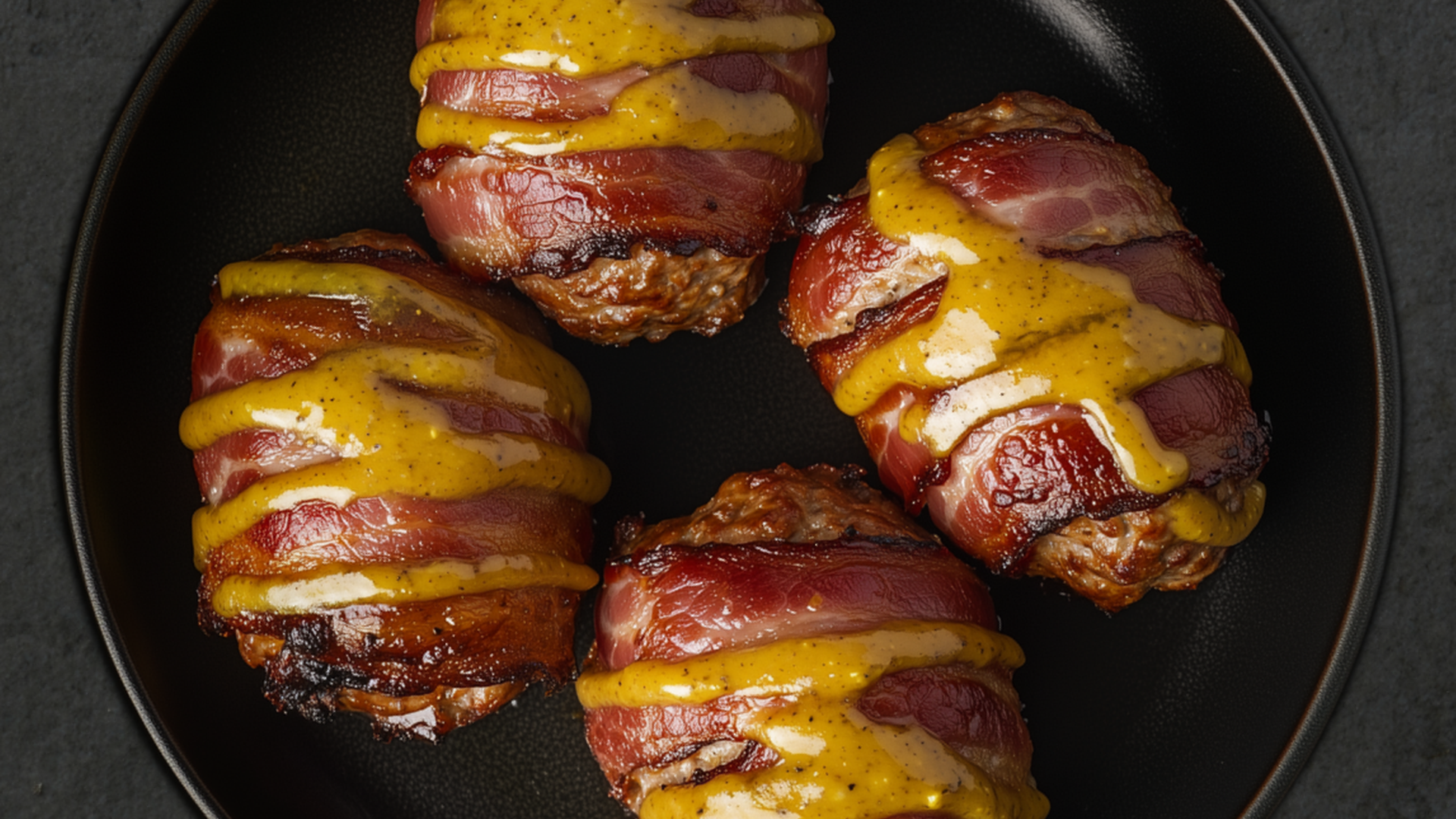 Photo of Bacon-Wrapped Dijon Meatloaf Minis