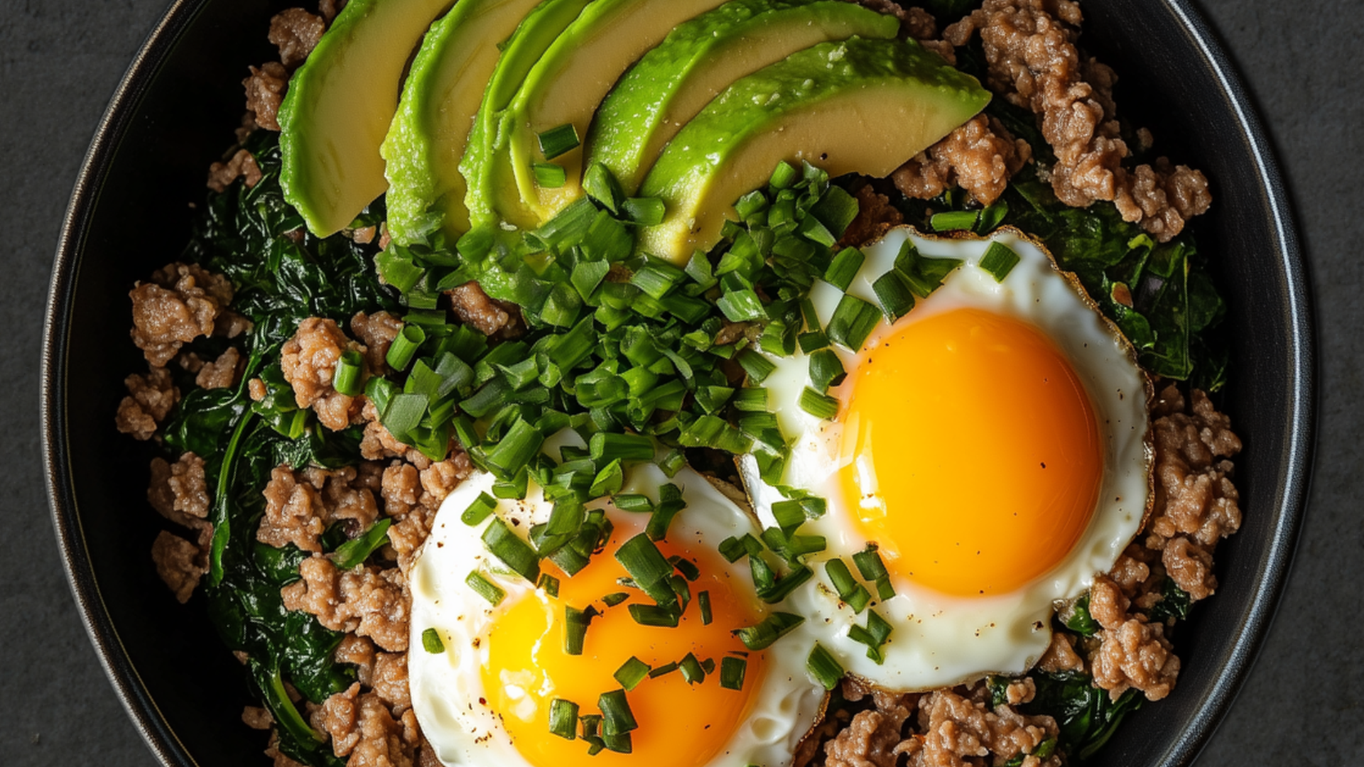 Photo of Pork & Egg Breakfast Skillet with Avocado