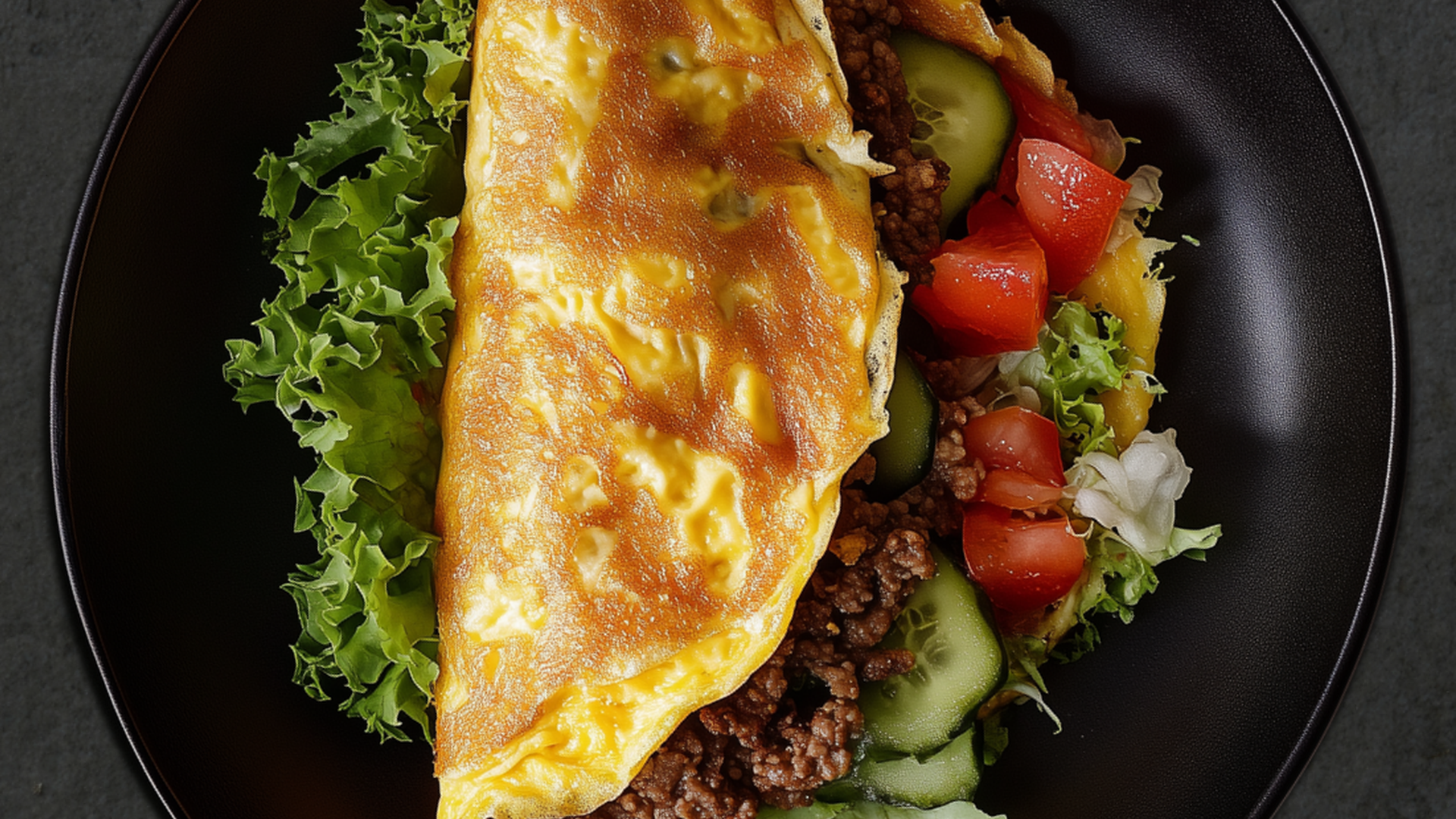 Photo of Cheeseburger Omelette 