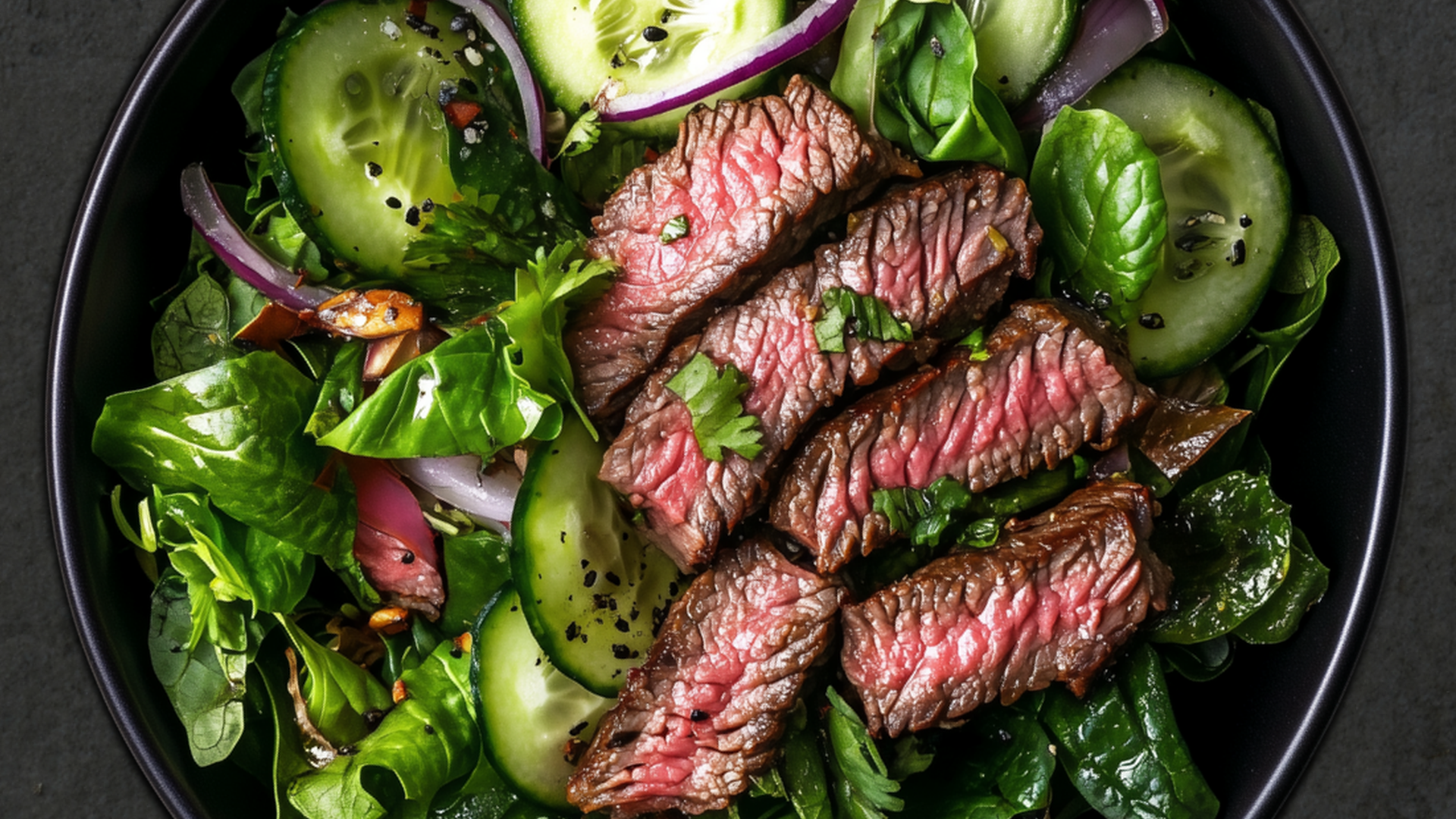 Photo of Thai Steak Salad with Spicy Lime Dressing