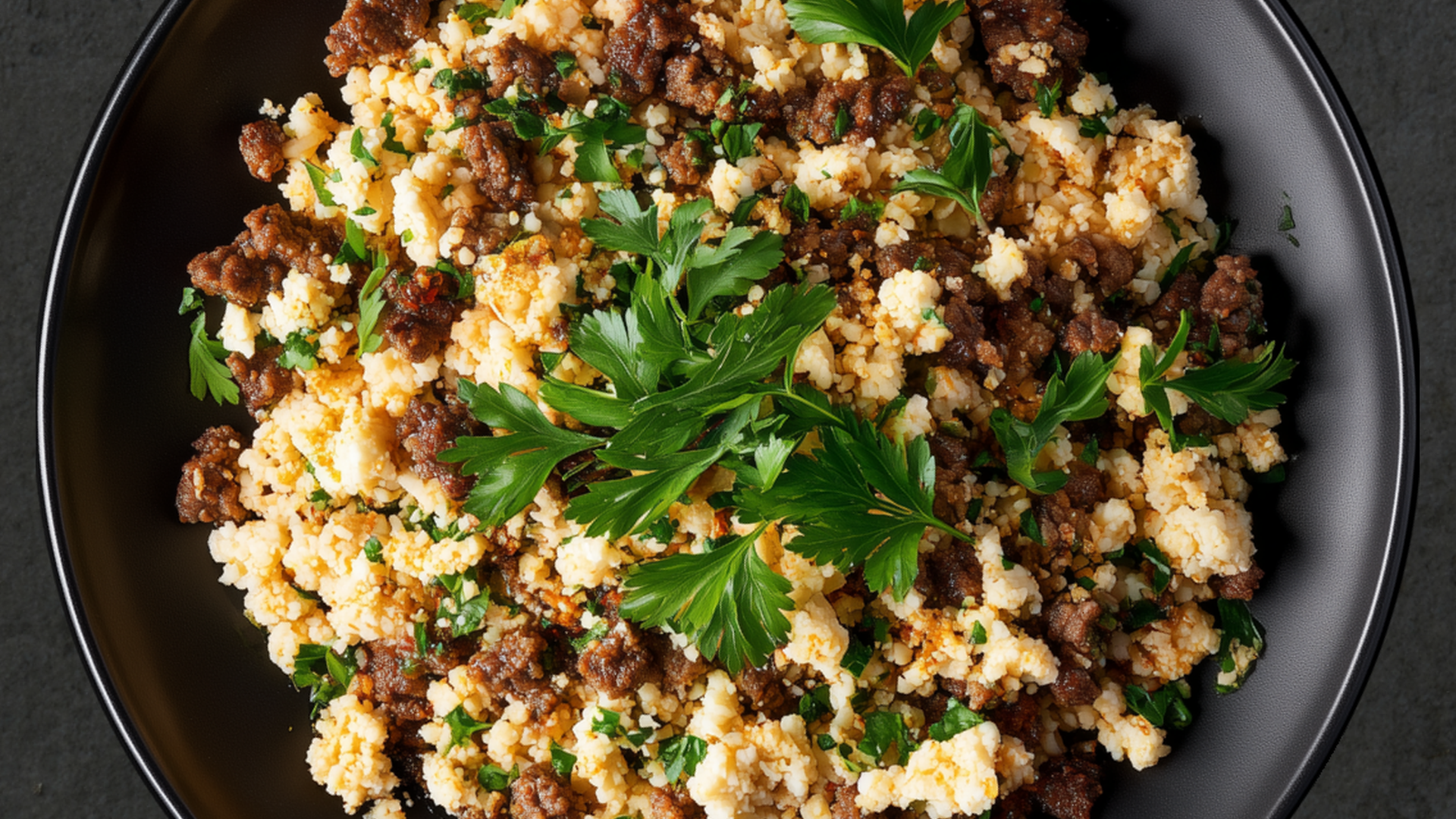 Photo of Spiced Lamb and Cauliflower Rice Pilaf