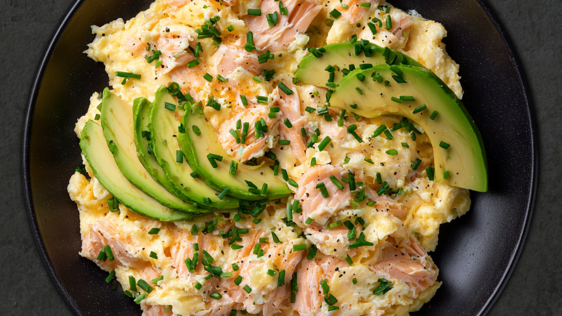 Photo of Salmon and Eggs Breakfast Skillet