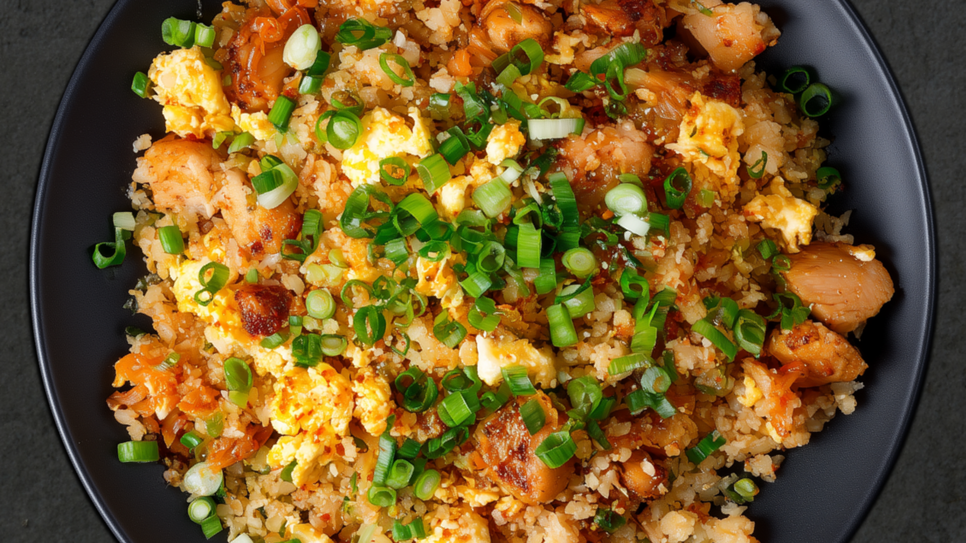 Photo of Kimchi Cauliflower Fried Rice 