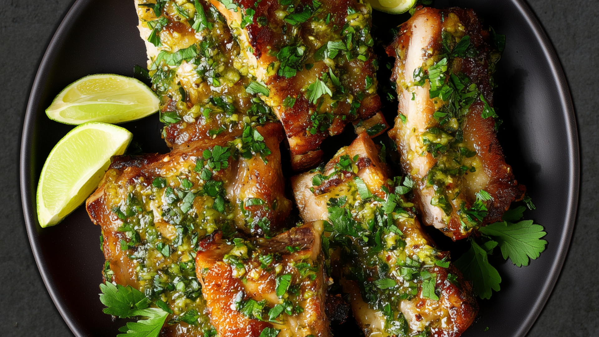 Photo of Salsa Verde Pork Ribs