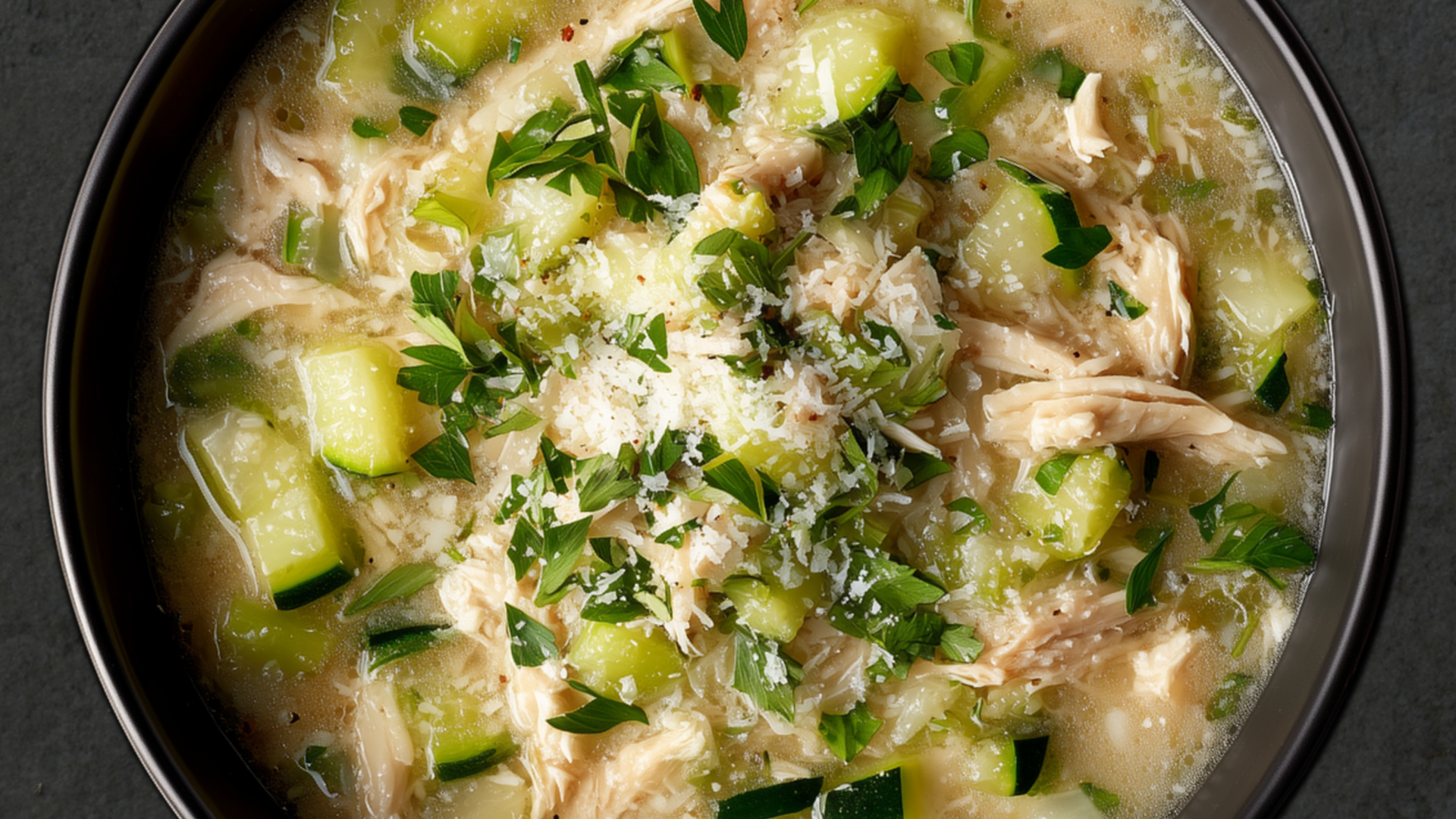 Photo of Hearty Chicken Soup with Parmesan 