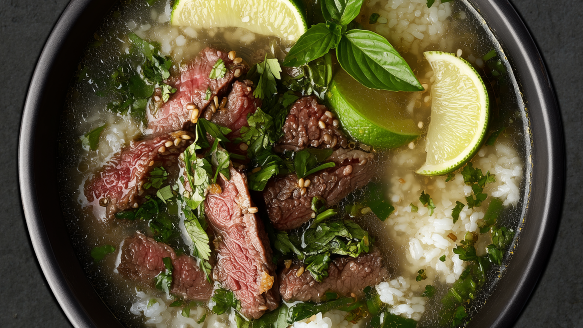 Photo of Beef Pho with Cauliflower Rice