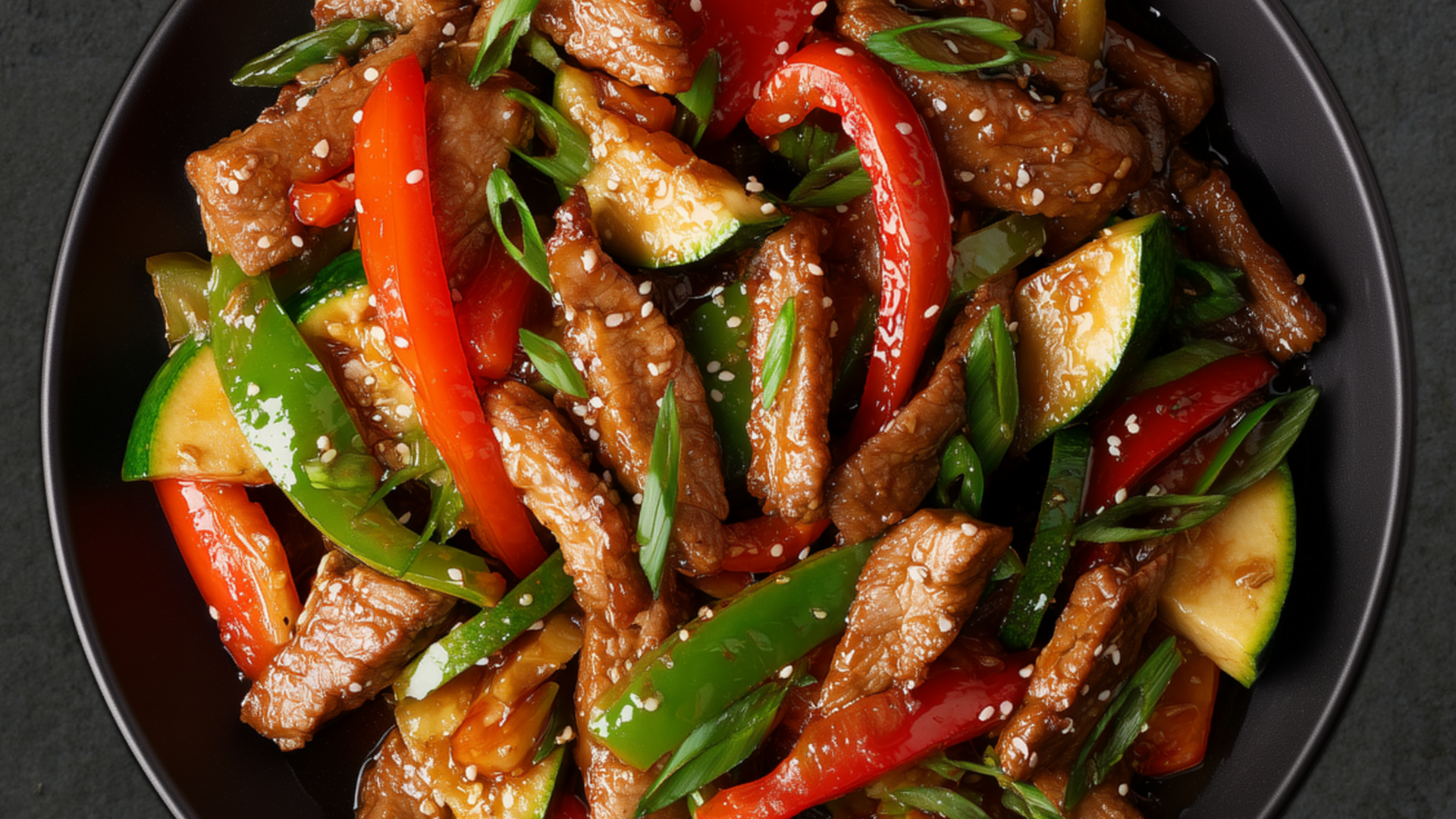 Photo of Pork Stir-Fry with Garlic Ginger Sauce 