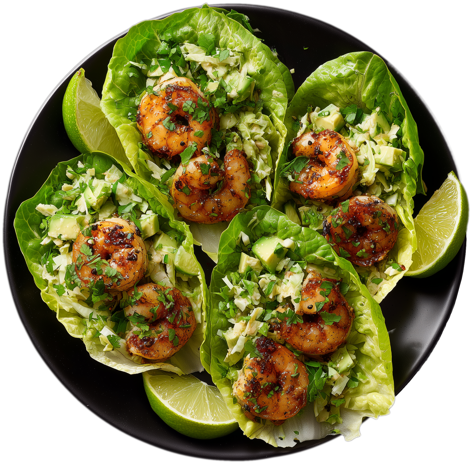 259-Shrimp Tacos with Avocado & Lime Slaw