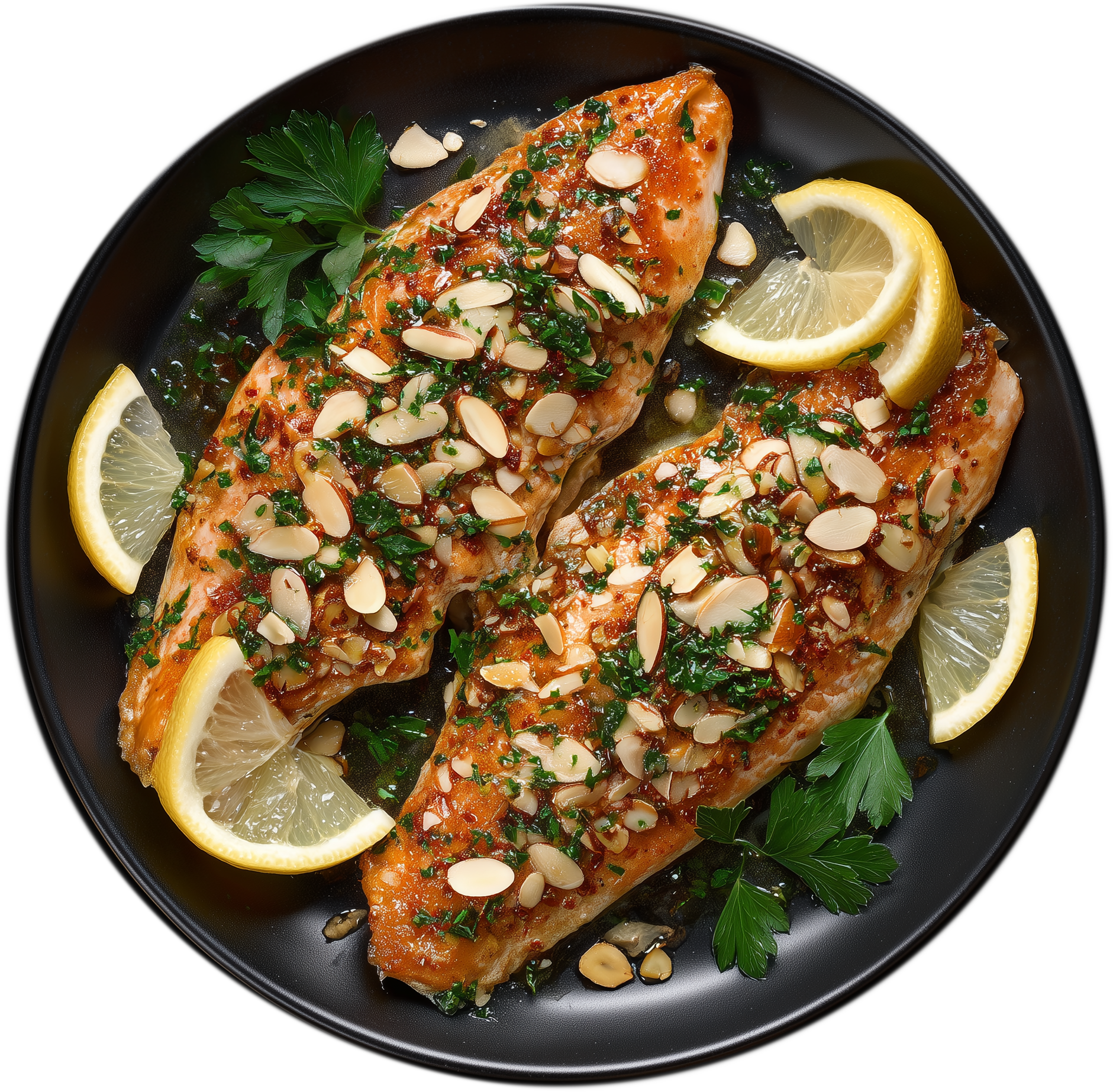 260-Baked Trout Almondine