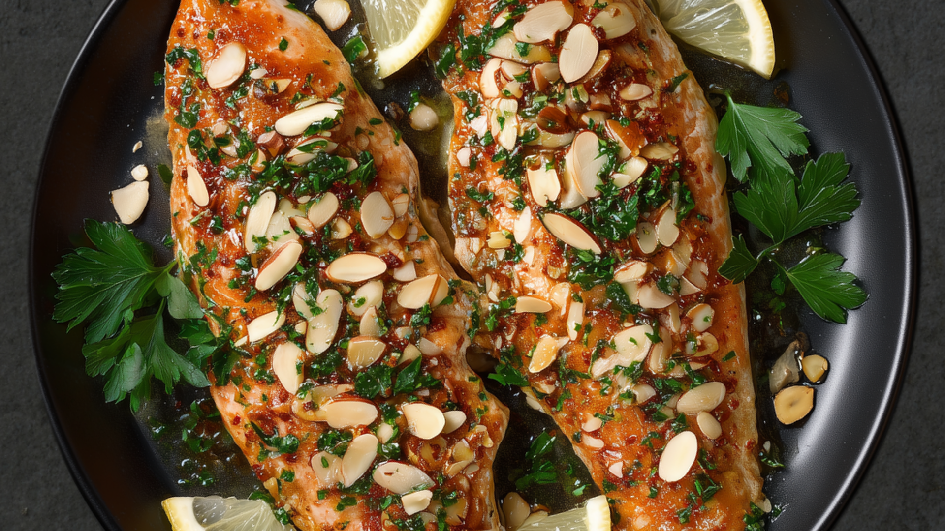 Photo of Baked Trout Almondine