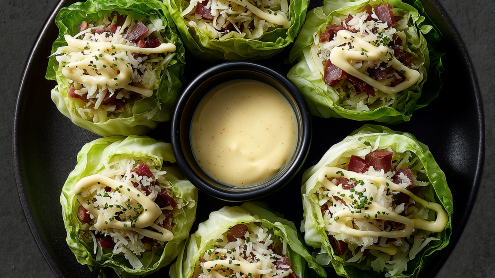 Photo of Reuben Cabbage Cups