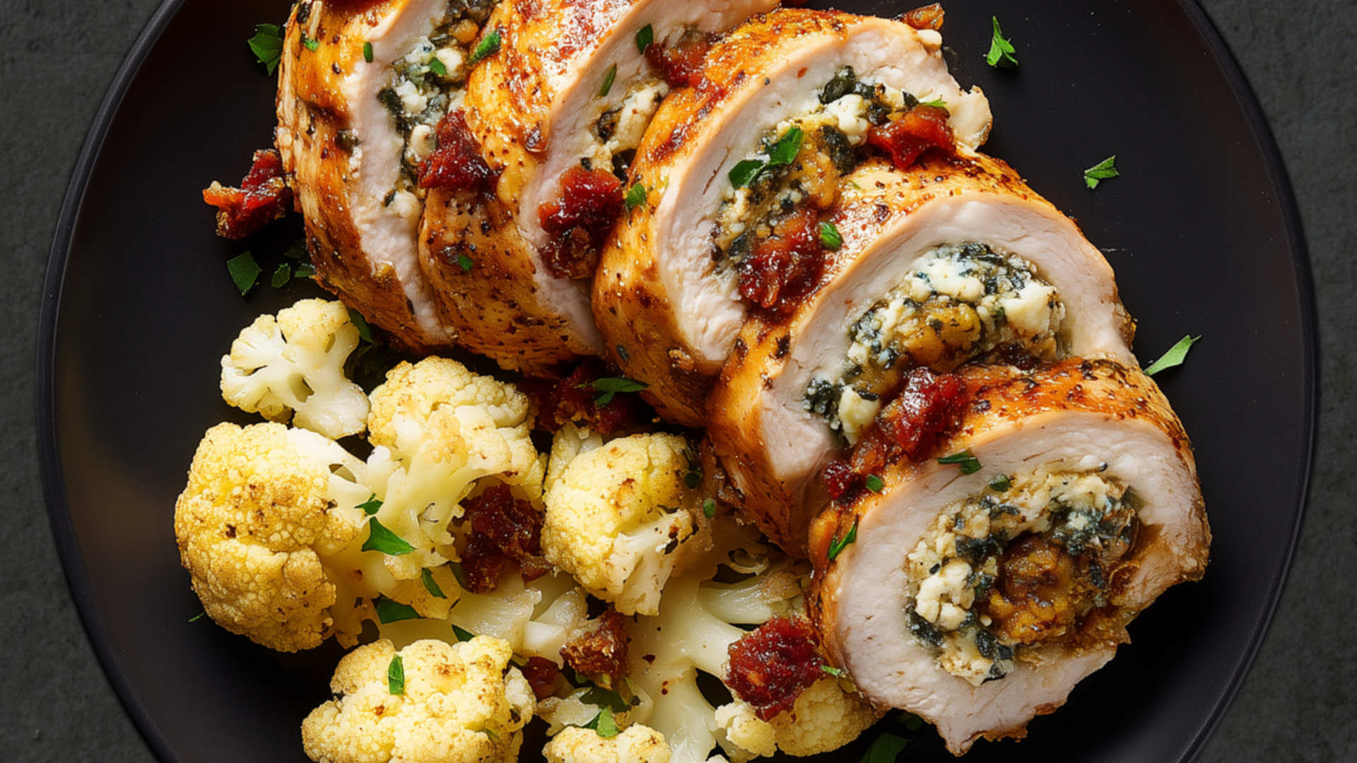 Photo of Stuffed Chicken Breasts with Cream Cheese and Sun-Dried Tomatoes