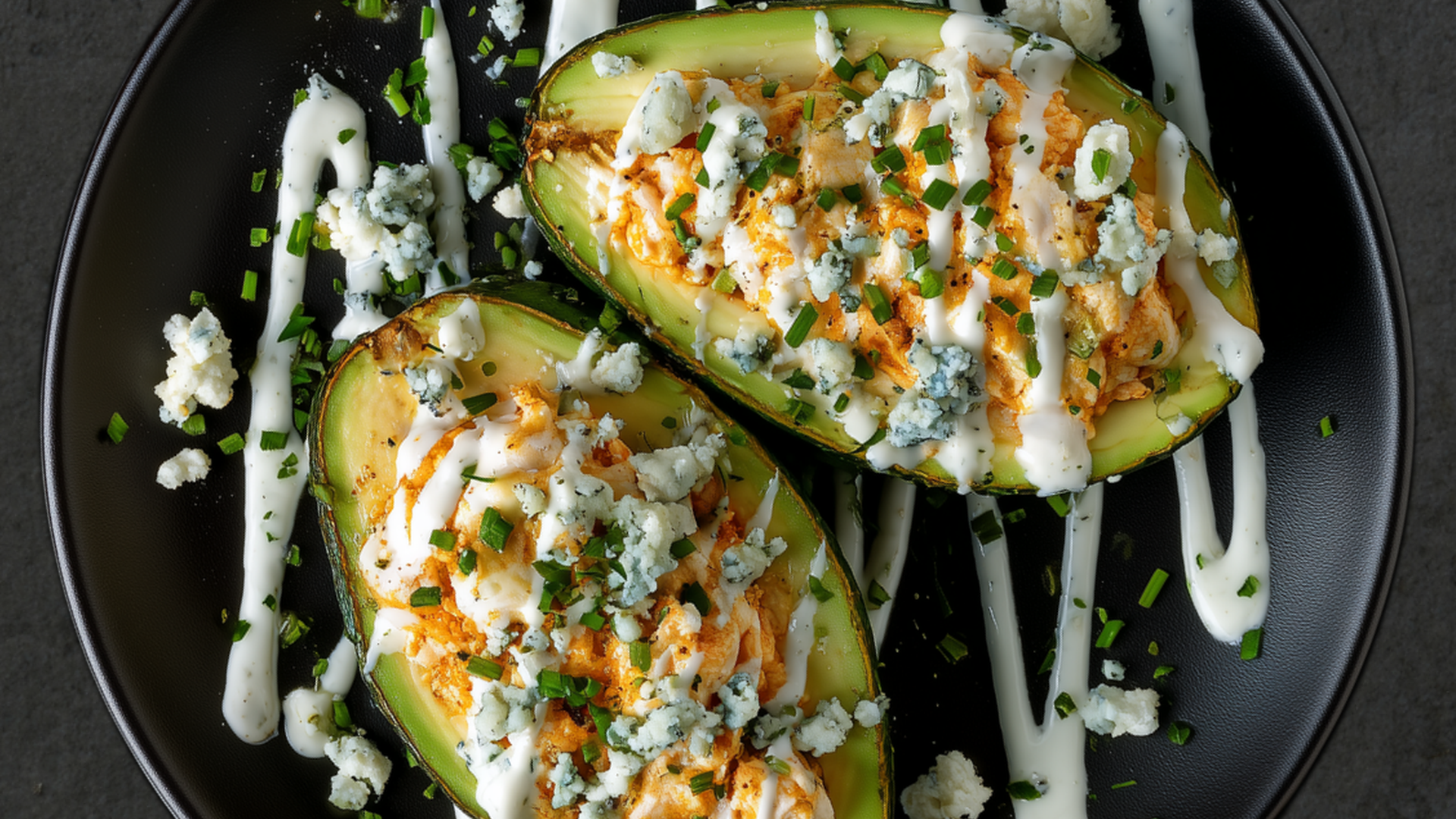 Photo of Buffalo Chicken Stuffed Avocados