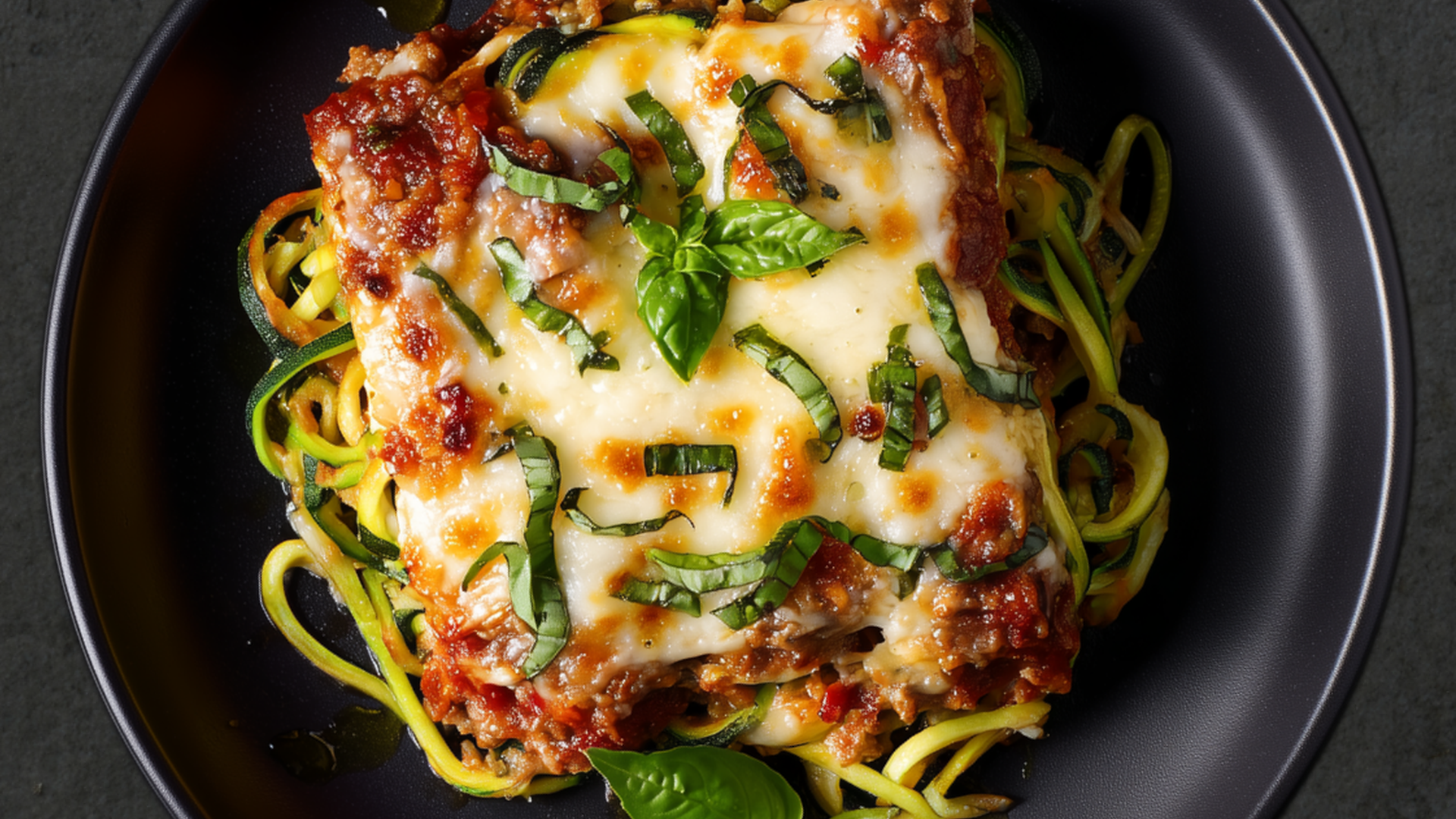 Photo of Italian Sausage Zoodle Bake