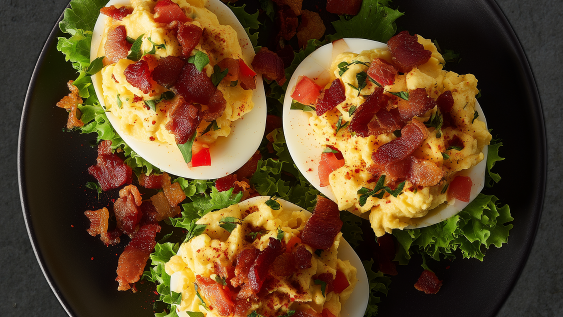 Photo of Deviled Egg BLTs 