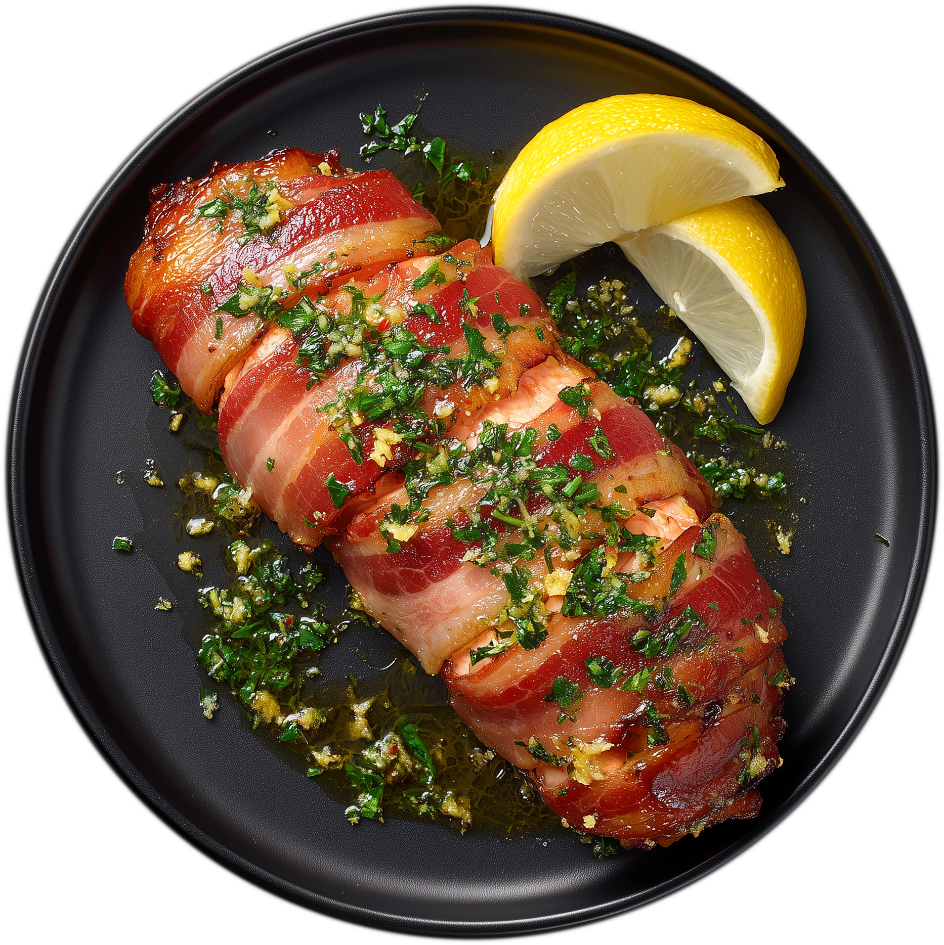 Bacon Wrapped Salmon