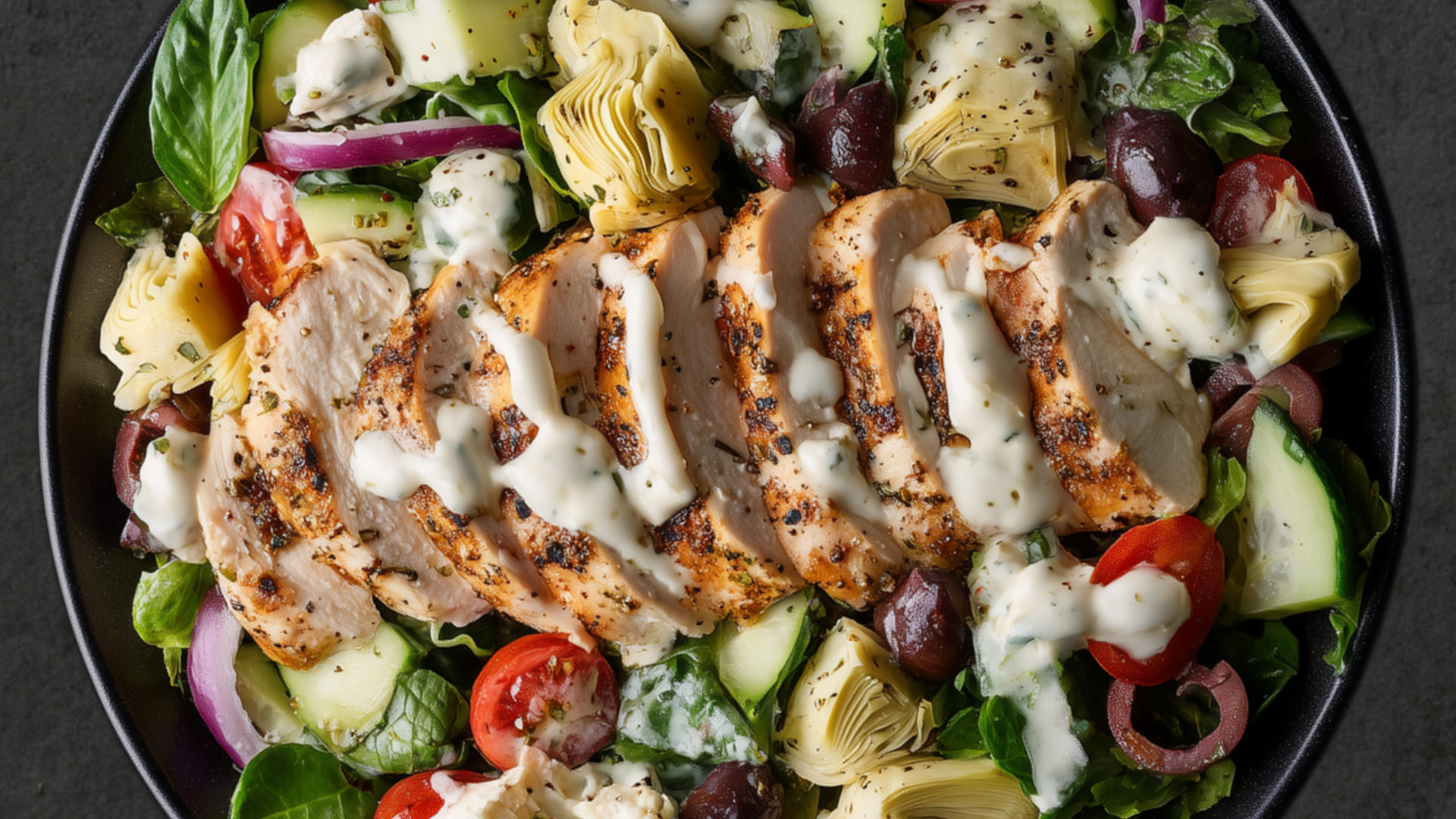Photo of Italian Chicken Antipasto Salad 