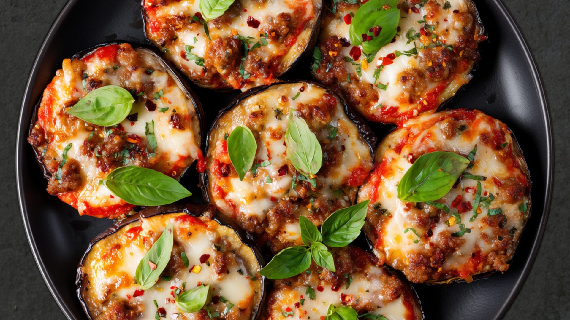 Photo of Eggplant Mini-Pizzas 