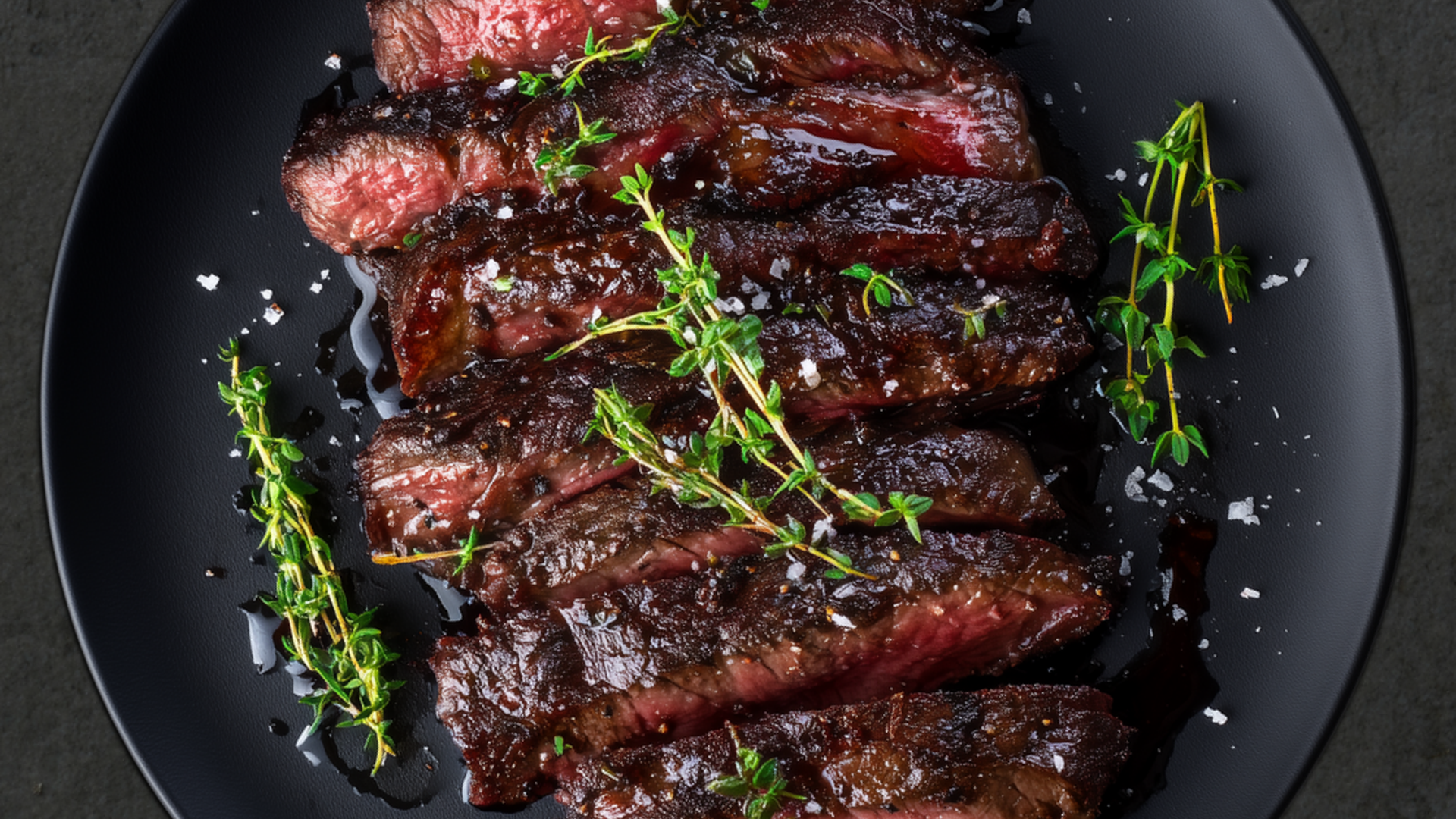 Photo of Garlic & Thyme Hanger Steak 
