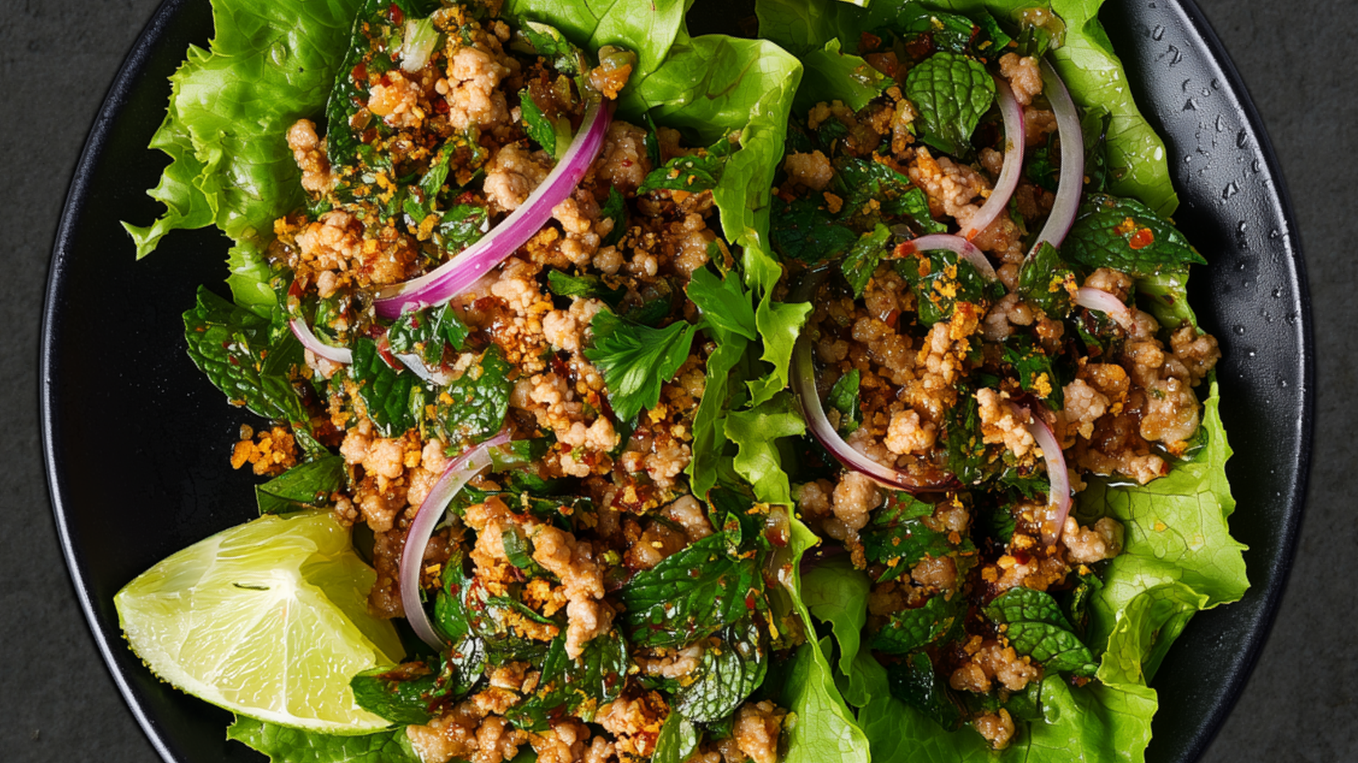 Photo of Larb (Thai/Laotian Meat Salad)