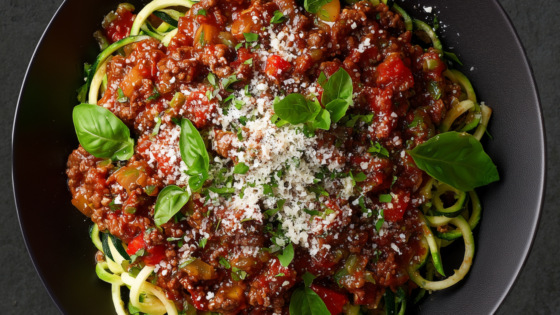 Photo of Spicy Zoodle Bolognese