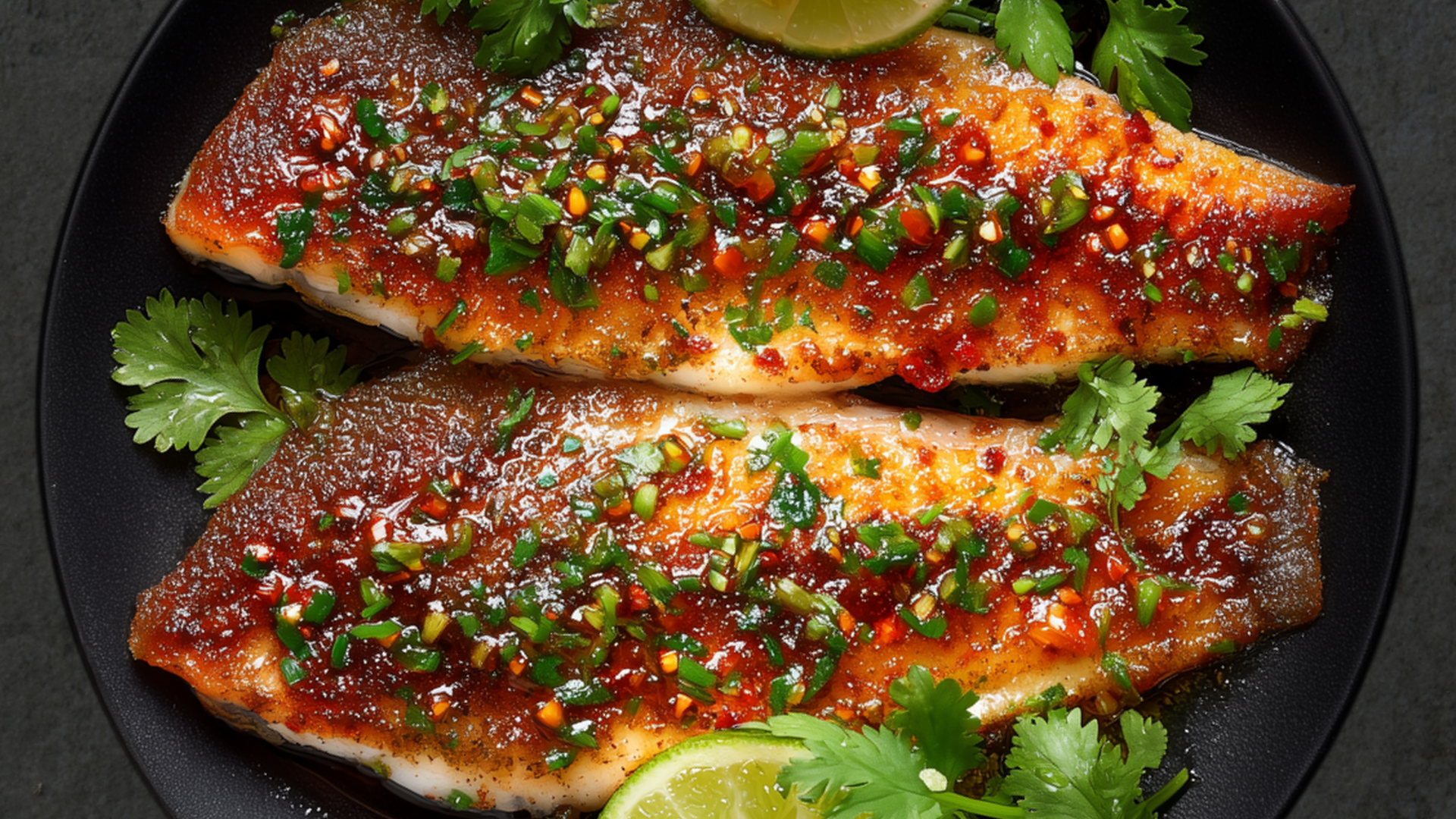 Photo of Seared Snapper with Chili Lime Butter 