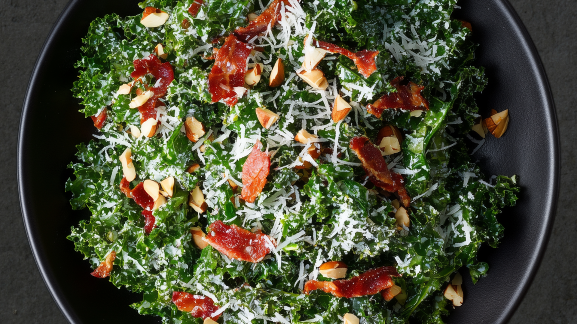 Photo of Kale Salad with Crispy Prosciutto