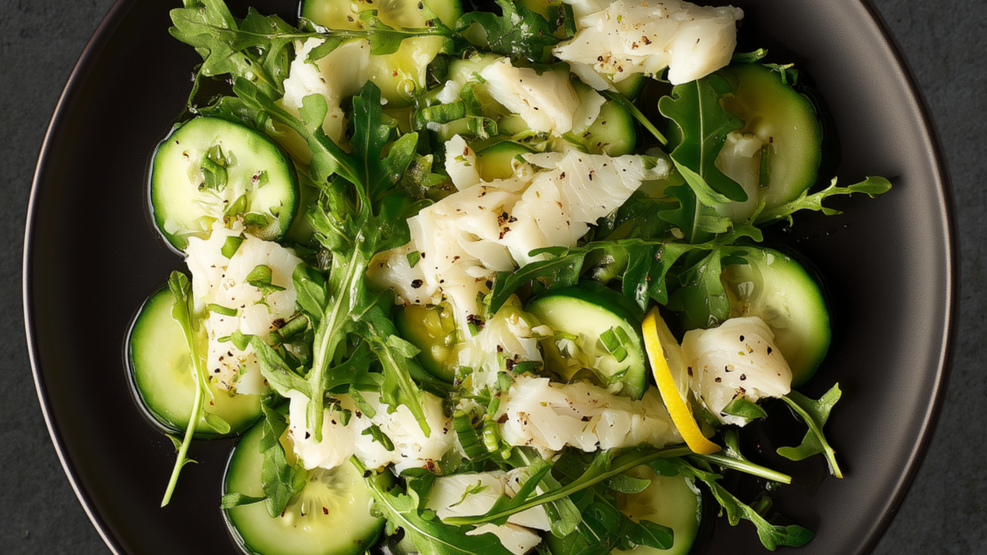 Photo of Halibut & Arugula Salad