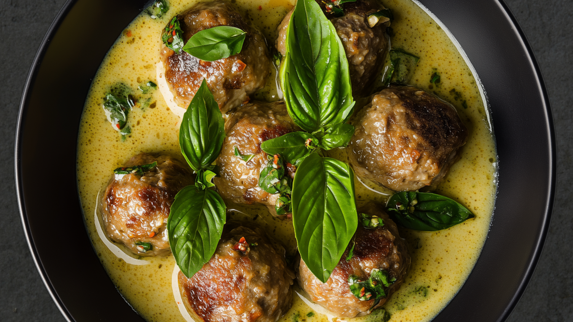 Photo of Green Curry Meatballs