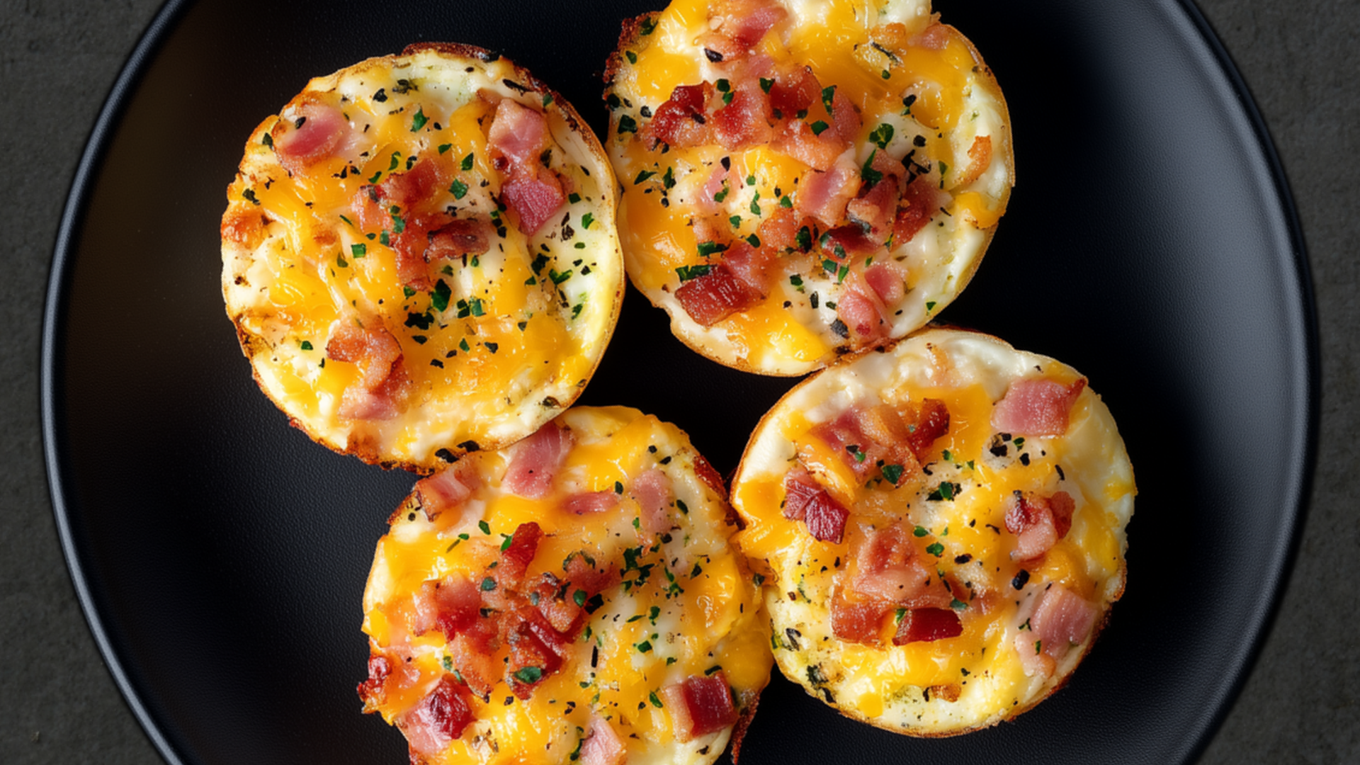 Photo of Egg Cups with Ham and Bacon