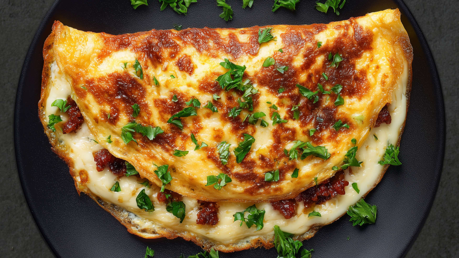 Photo of Chorizo and Manchego Omelette